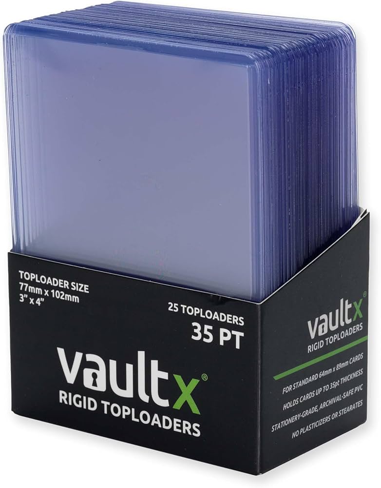 Vault X Rigid Toploaders 35pt (25 pack)