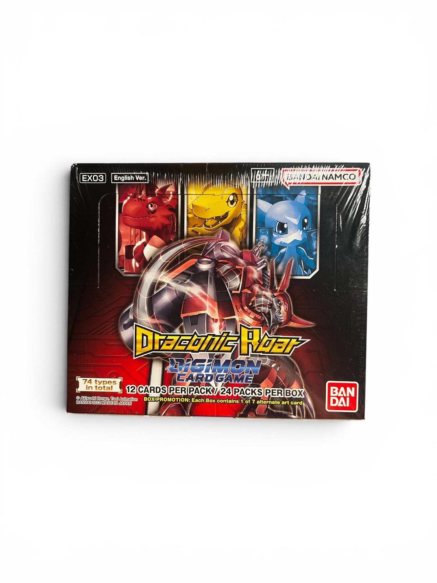 Digimon Card Game Draconic Roar Booster Box EX-02